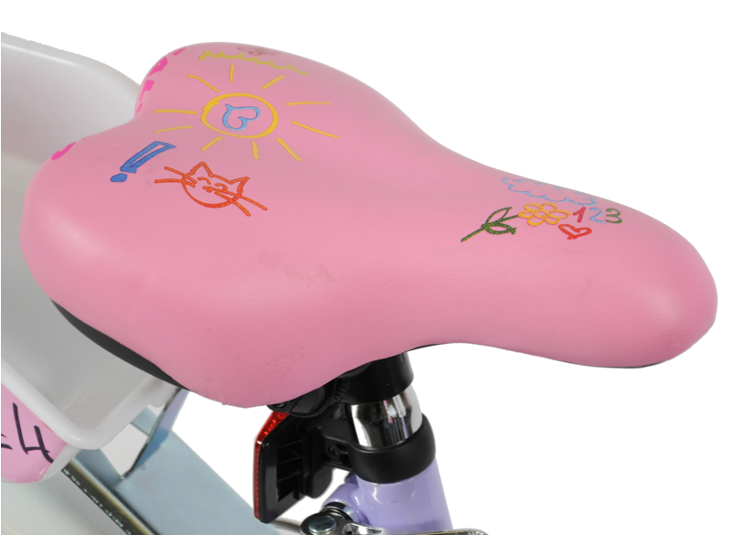 Salcano Muki 14 Inch Wheel Kids Bike Lilac-2